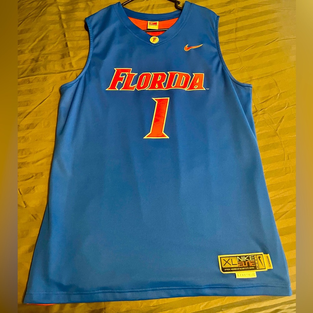 Vintage Florida Gators Nike Elite Basketball Jersey